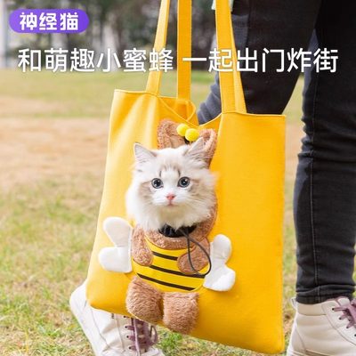 【小红书推荐】高颜值小蜜蜂猫包