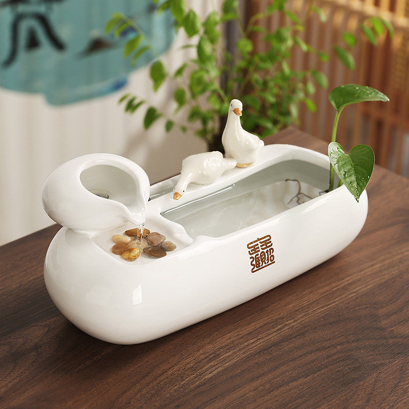 高端乔迁客厅新居简约装饰桌面现代流水,家居饰品,流水摆件,淘宝优惠券,粉丝福利购,淘宝优惠卷