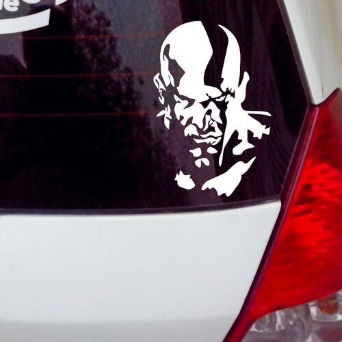 牛牛潮贴汽车贴纸战神godofwar