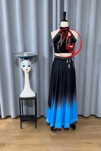 第十三届桃李杯张心妍花腰傣组合舞蹈服装头饰斗笠定制艺考同款