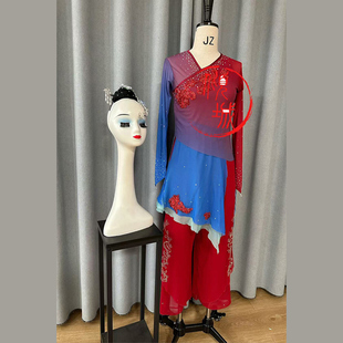 新款桃李杯海阳秧歌舞蹈服艺考演出服定制表演服