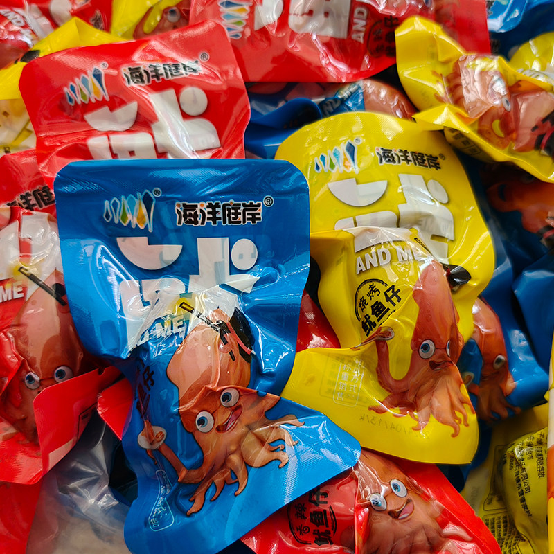 青岛特产鱿鱼仔带籽墨鱼仔海鲜海洋庭岸出游野餐休闲零食开袋即食