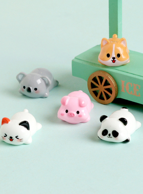 小动物树脂配件桌面摆件款多价低