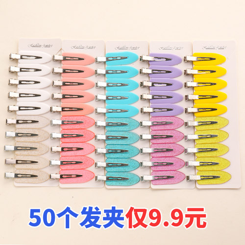 diy奶油胶发夹日韩款式多价格低