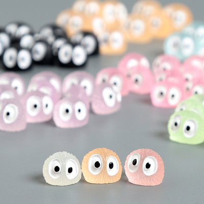 夜光迷你黑炭灰尘精灵diy微景观