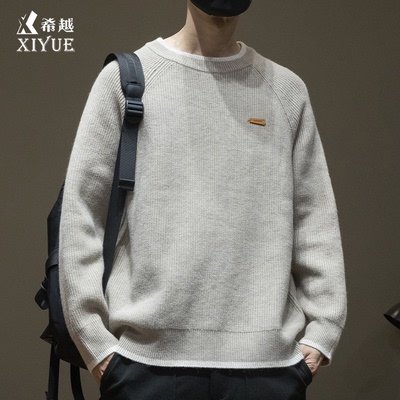 针织衫大码冬季潮流胖子毛衣希越