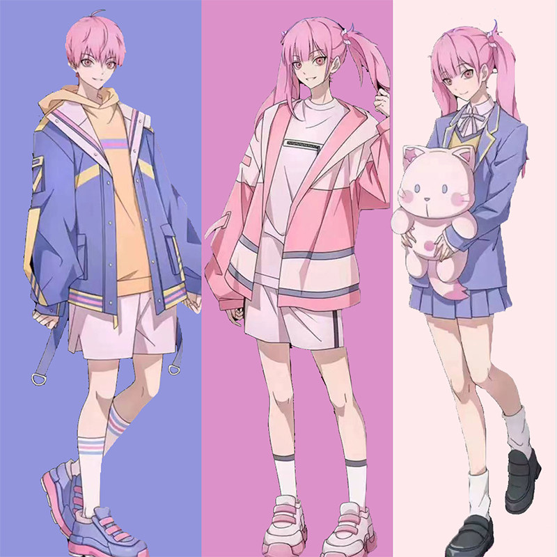 時光代理人 風 李天希 コスプレ衣装 ウィッグ 靴演出服 アニメ ゲーム