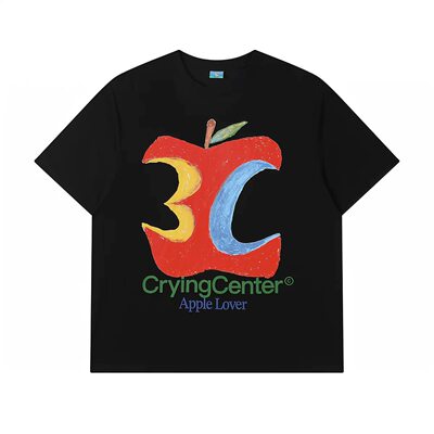 CryingCenter 凉感3C苹果短袖Tee中性款 哭喊中心ins潮