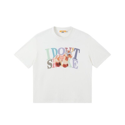 【多巴胺小马】DONSMOKE落肩宽松趣味防晒T恤DSM彩虹小马速干短袖