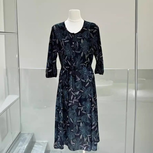 真丝连衣裙女双绉桑蚕丝ML 465