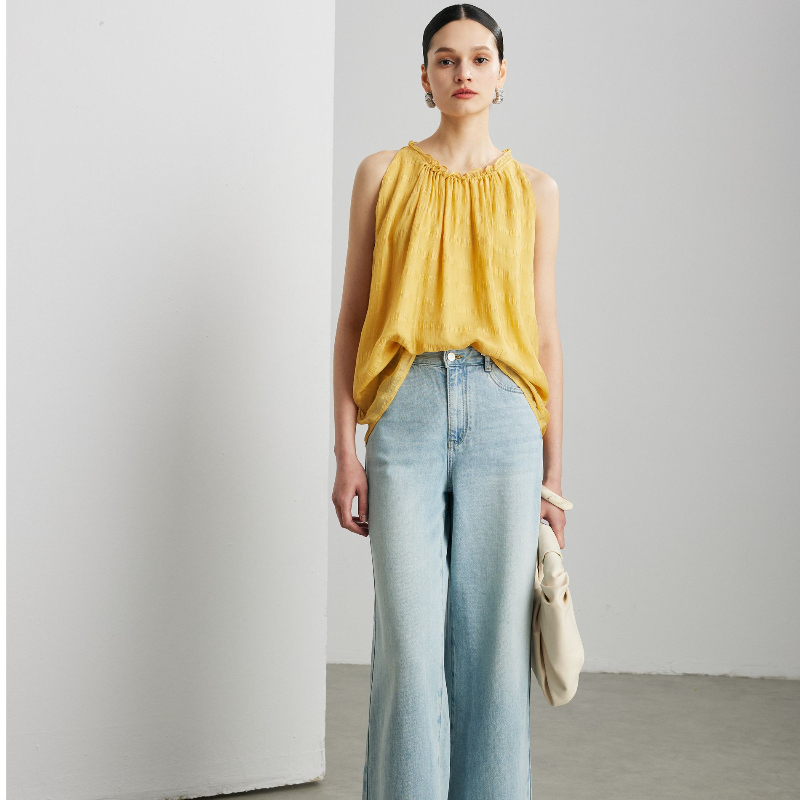 真丝无袖小衫ML-595