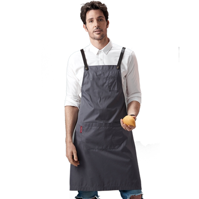 交叉款军绿文艺清新北欧风围裙