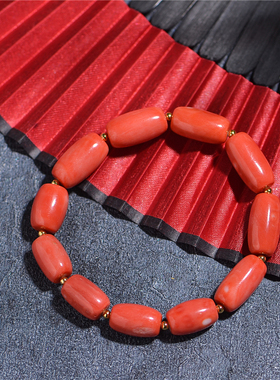 藏珠饰家天然有机精工有机红宝石