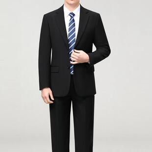 西中年西服套装男商务职端业正装结婚新郎装羊毛装高男礼服812-GZ