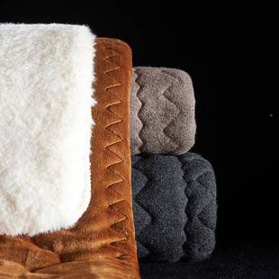 保暖裤 男护士膝羊RTZ加加厚女士东北中老年毛裤 驼绒棉裤 绒冬季