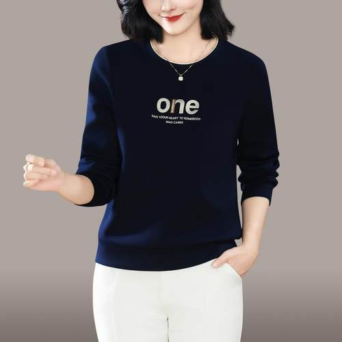 无帽卫宽衣女春秋款FQF款秋早爆款新刺绣松显瘦薄款外套圆领上衣