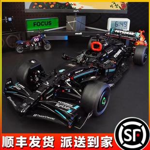 梅赛德斯奔驰F1赛车方程式 2025新款 机械组AMG积木男孩子玩具礼物