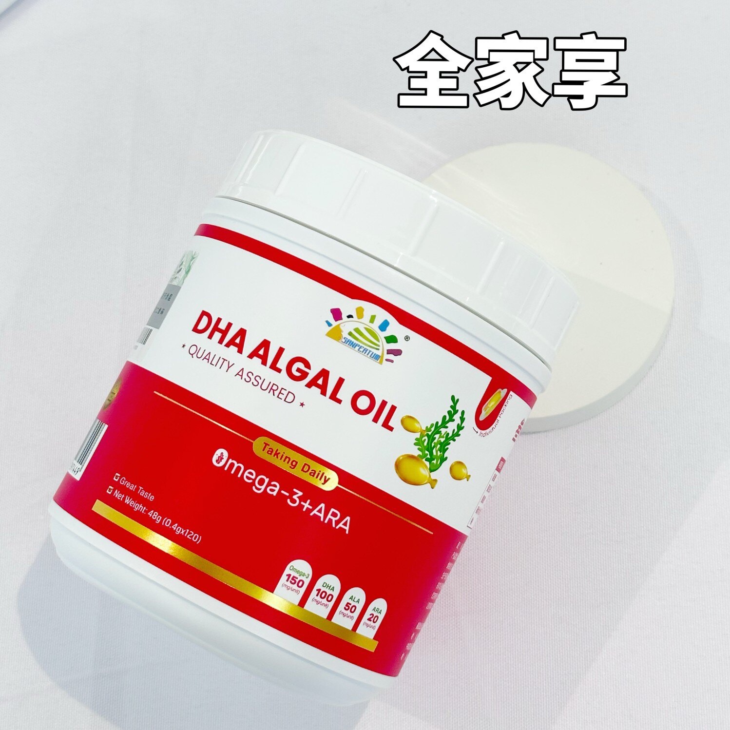 叁佰添欧米伽3DHA藻油