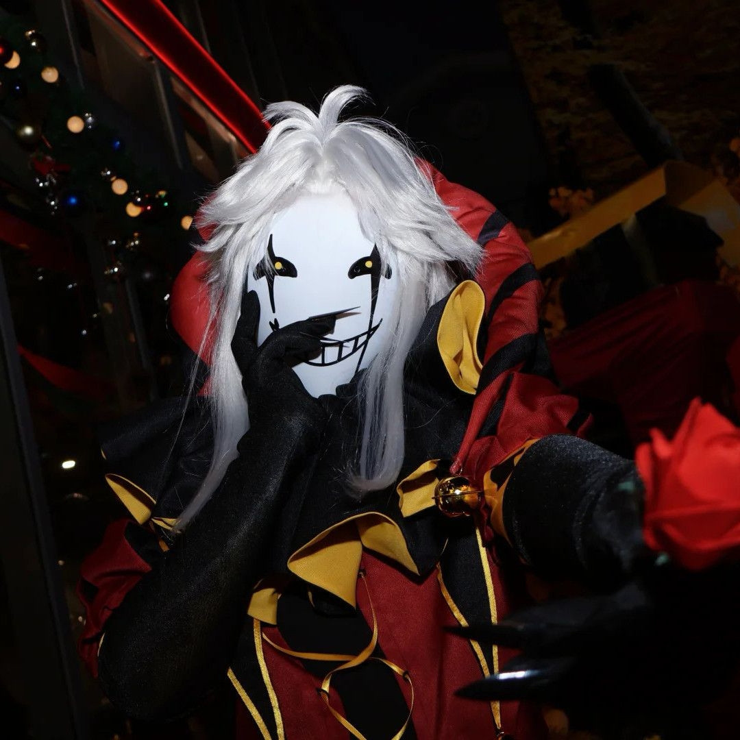 怪胎马戏团cos服Pierrot服装全套万圣节cosplay服装游戏扮演服饰