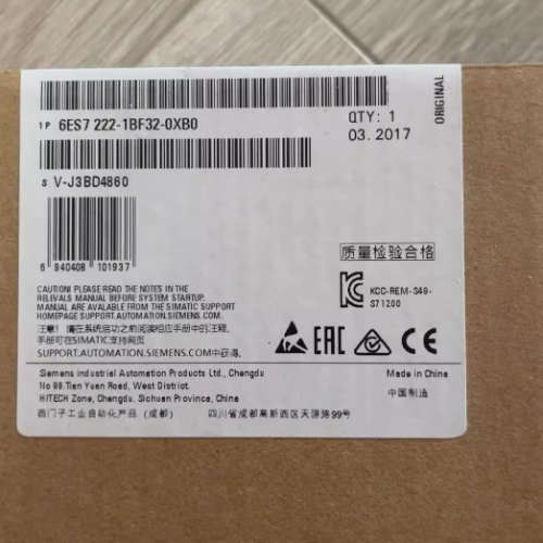 原装6ES7234-4HE32-0XB0 西门子PLC 6ES7 234-4HE32-OXBO