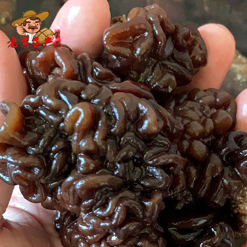 新货猴脑菇玛卡菌干货500g核桃菌猴脑菌木耳疙瘩黑球菌特色新食材
