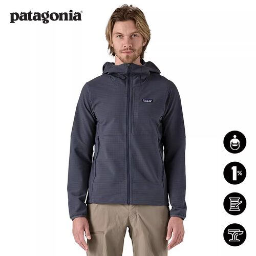 patagonia男士抓绒连帽衫