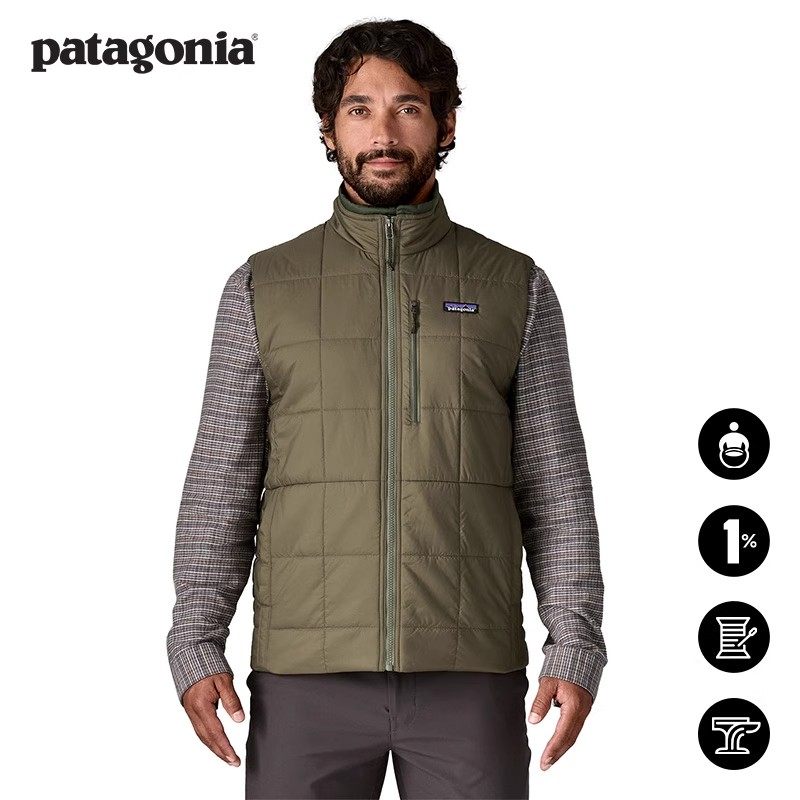 patagonia男士保暖棉马甲