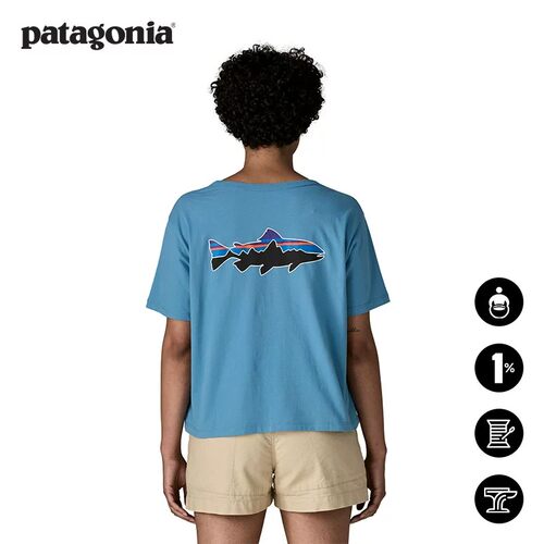 patagonia女士棉质短袖T恤