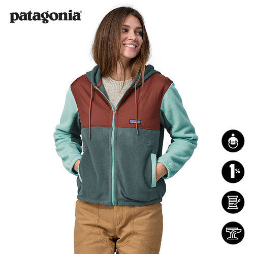 patagonia巴塔哥尼亚连帽抓绒衣