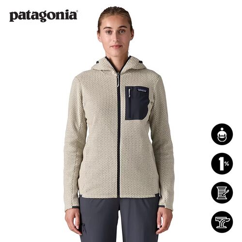 patagonia女士抓绒连帽衫