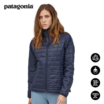 patagonia女士冬季轻薄保暖棉服