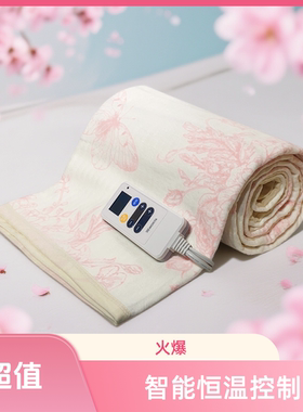 MORITA森田智能单人双人双温双控床上调温电热毯电褥子可水洗定时