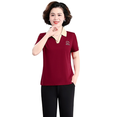 新款时尚短袖t恤夏季女