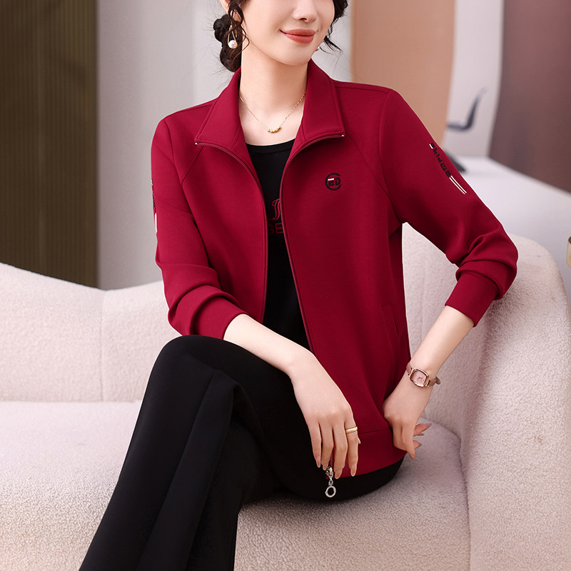 妈秋装运动服套2025新款中