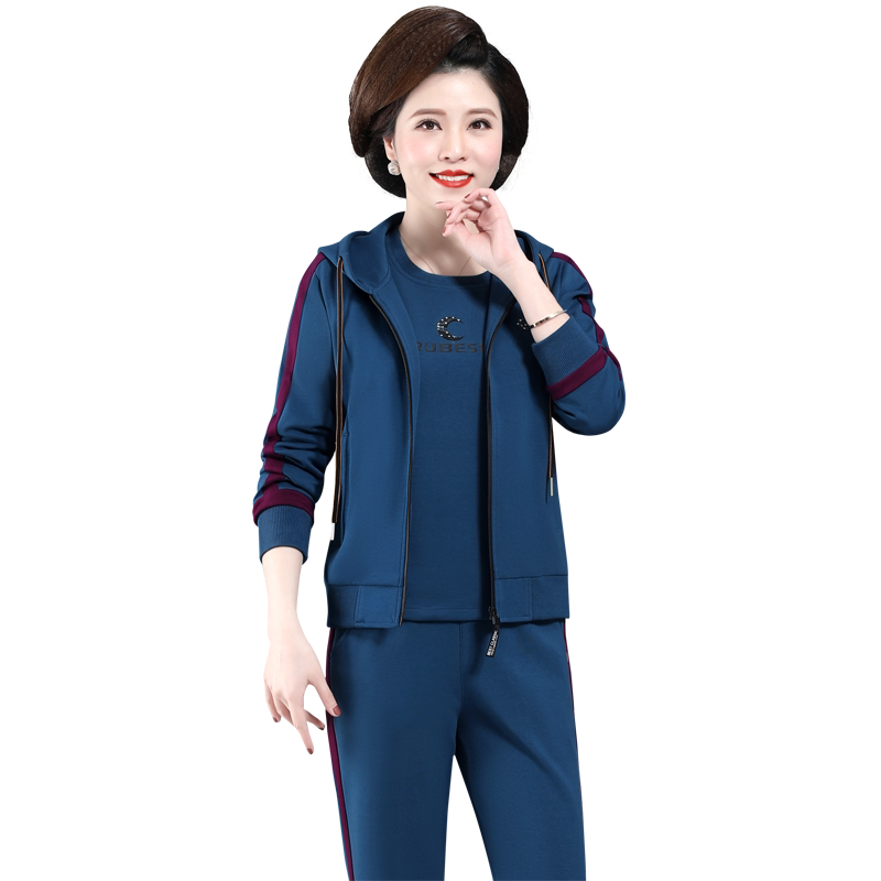 中老年女装妈妈时尚运动服