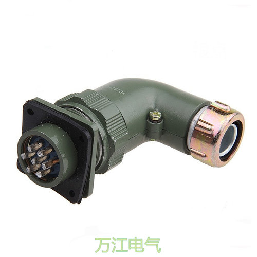 YD28 7芯 防水 弯头 航空插头 连接器 YD28K7TR YD28K7TS YD28J7Z