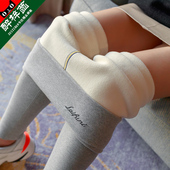 女外穿高腰秋冬季 秋裤 加绒加厚东北特厚绒裤 羊羔绒打底裤 保暖棉裤