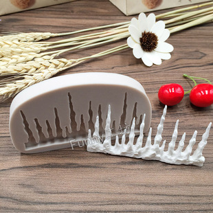 冰凌翻糖模具 干佩斯造型冰柱冰锥冰挂 滴胶黏土模 蛋糕装饰 硅胶