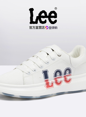 Lee男鞋子夏季新款小白鞋男厚底增高鞋百搭潮鞋男士休闲运动板鞋