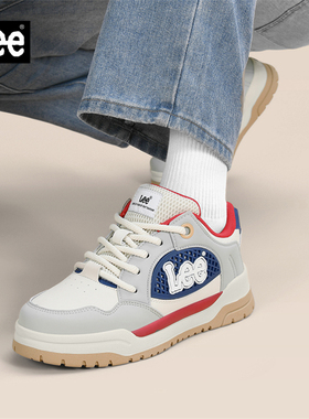 Lee男鞋2026春秋款透气鞋子男士厚底运动休闲板鞋高端百搭低帮鞋