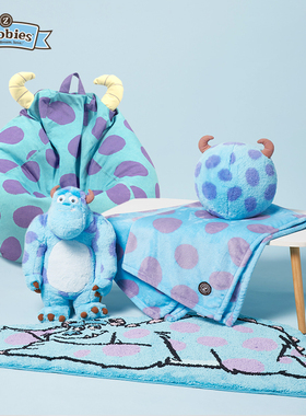 zoobies迪士尼怪兽大学毛怪苏利文ip系列玩偶抱枕豆袋懒人沙发