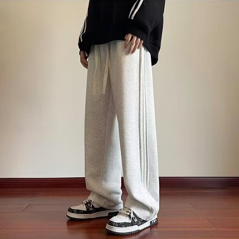 男士裤子2025新款今年流行爆款2025年超火的巨好看的早秋宽松卫裤