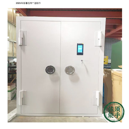 珠宝仓库门金库门智能系统防盗门机械行程人脸识别指纹验证开锁