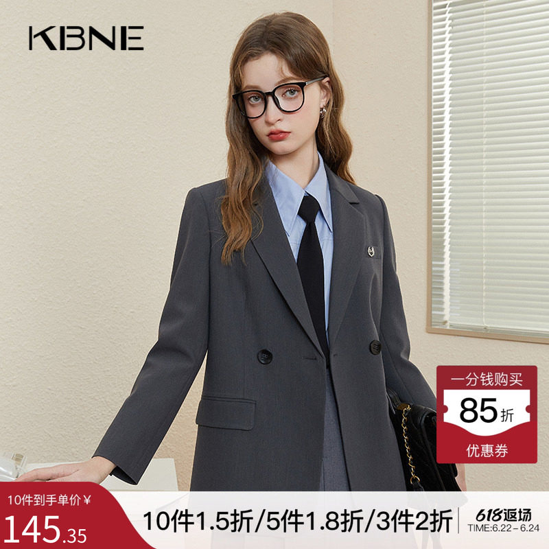 西装外套女爆款小个子kbne2026秋季新款气质女神高级感炸街小西服