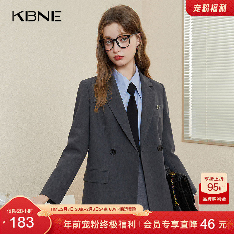 西装外套女爆款小个子kbne2026秋季新款气质女神高级感炸街小西服