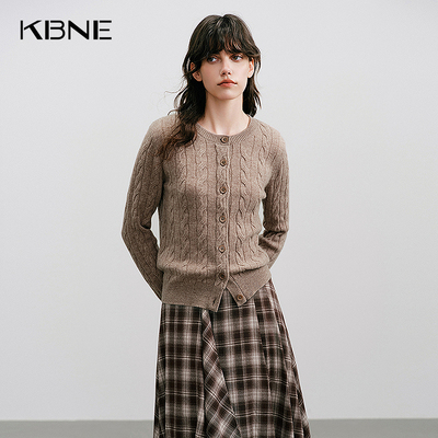 【大粒儿粉丝专享】全羊毛针织衫修身毛衣小个子开衫750949119