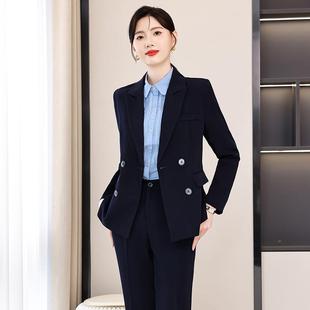 新款品质燕尾服套高装、办女式商务公克、两件夹套裤ALGJZ160子、