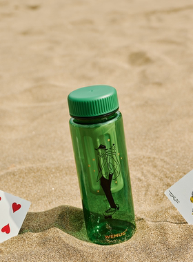 WEMUG 500ml创意礼物潮流水杯圣诞老人个性杯子防摔防漏随手杯