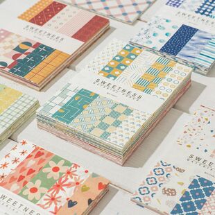 50 Pcs Kawaii Ins Paper Card DIY Decoration Idol Photocard S