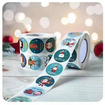 Christmas gift stickers decorative sealing sticker Merry Chr